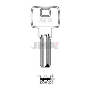 Ébauche de clé JMA DOM-22
