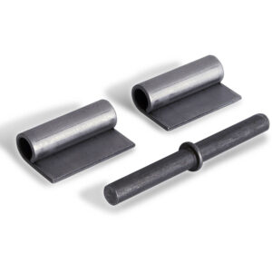 DX | Paumelle à souder haute qualité à axe en acier | Pour portes en acier – Image 2