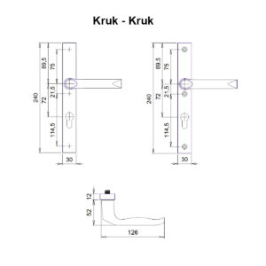 Dieckmann Breda | Garniture de sécurité étroite | Anti-effraction – Image 5