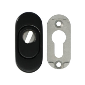 Dieckmann D815 | Rosace de sécurité coulissante | Aluminium ou noir – Image 3