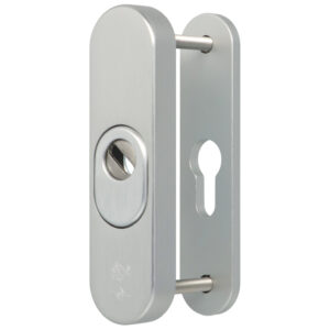 Dieckmann D7043 | Rosace de sécurité étroite | Protection anti-arrachement | Longueur 130 mm