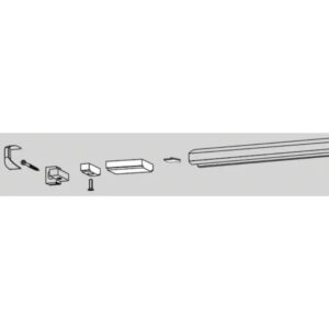 Dormakaba Limiteur d'ouverture | Pour bras à glissière XEA / G-N | TS98 – Image 2