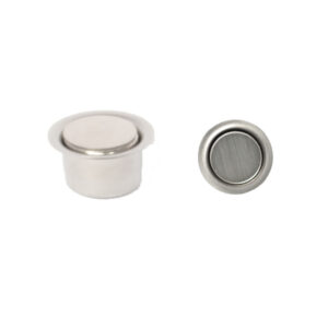 Dulimex Precision fermeture magnétique légère | Invisible | Inox | 1,5 kg