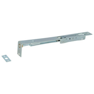 Dulimex KSB-25023BV | Verrou à bascule | Modèle ouvert | 250x23 mm | Argent