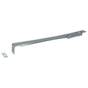 Dulimex KSB-40023BV | Verrou à bascule | Modèle ouvert | 400x23 mm | Argent