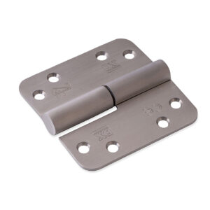Dulimex | Paumelle à bille | 89 x 89 mm | Anti-effraction | Inox