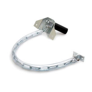 Dulimex Chaîne de sécurité anti-tempête DV 850B | Modèle extra lourd | Acier zingué | Poids de porte max 500 kg
