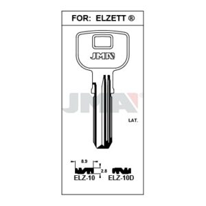 Ébauche de clé JMA ELZ-10 – vue groupée