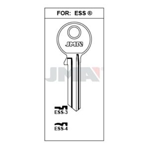 Ébauche de clé JMA ESS-4 – vue groupée