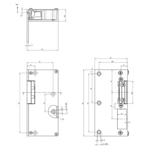 EffEff 118----A3002A71 | Gâche électrique en applique | 10-24 V AC/DC – Image 5