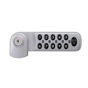 Euro-Locks Zenith 3780 serrure à code électronique, Horizontale droite, Argent 2
