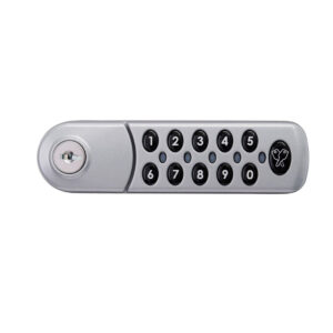Euro-Locks Zenith 3780 serrure à code électronique, Horizontale droite, Argent