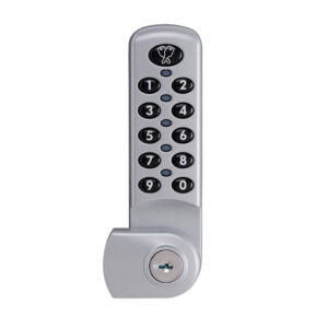 Euro-Locks Zenith 3780 serrure à code électronique, Verticale, Argent 2
