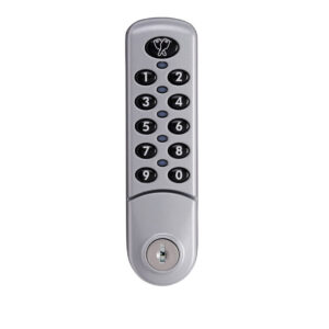 Euro-Locks Zenith 3780 serrure à code électronique, Verticale, Argent 3