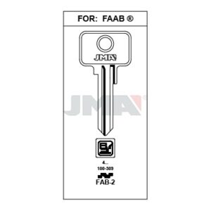 Ébauche de clé JMA FAB-2 – vue groupée