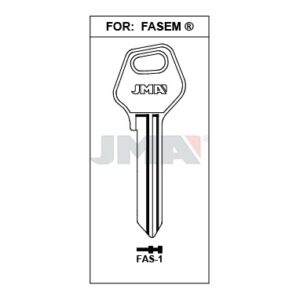 Ébauche de clé JMA FAS-1 – vue groupée