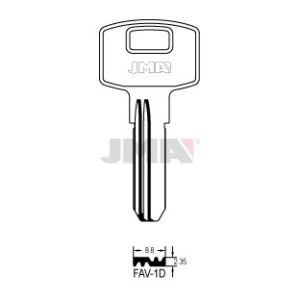 Ébauche de clé JMA FAV-1D