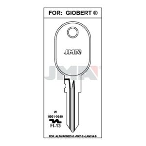 Ébauche de clé JMA FI-13 – vue groupée