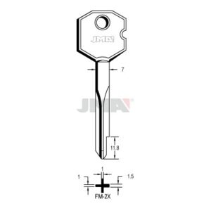 Ébauche de clé JMA FM-2X