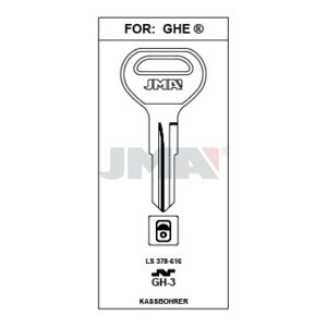 Ébauche de clé JMA GH-3 – vue groupée