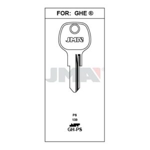 Ébauche de clé JMA GH-PS – vue groupée