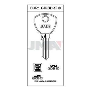 Ébauche de clé JMA GIOB-1D – vue groupée