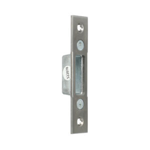 GU gâche 6-40073-01-0-8 pour pêne - Réversible - F24 - Réglable - INOX
