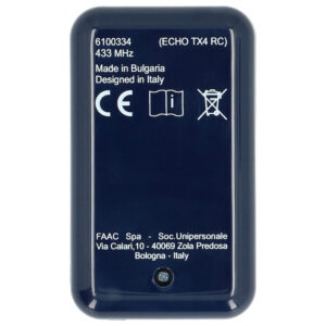 Télécommande Genius Echo TX4 | 433,92 MHz – Image 2