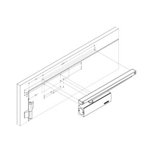 GEZE TS3000 V | Ferme-porte pour bras à glissière | Force réglable EN 1-4 – Image 3