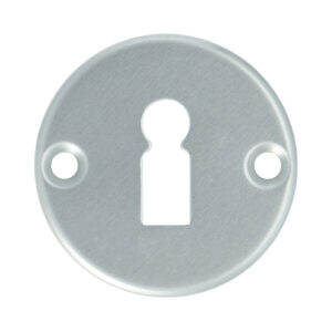 Ghidini | Rosace à trou de clé L ronde | Aluminium | La paire