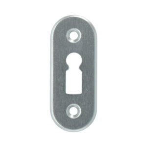 Ghidini | Rosace à trou de clé L étroite | Aluminium | La paire