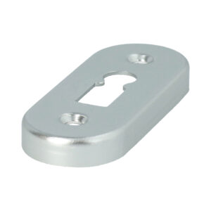 Ghidini | Rosace à trou de clé L étroite | Aluminium | La paire – Image 2
