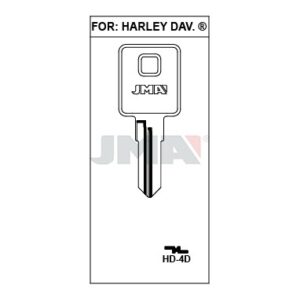 Ébauche de clé JMA HD-4D – vue groupée
