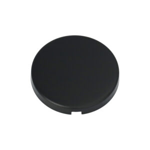 HDD Pro | Rosace aveugle ronde | Noir mat | À l'unité