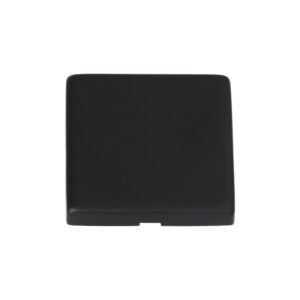 HDD Pro | Rosace aveugle carrée | Noir mat | À l'unité
