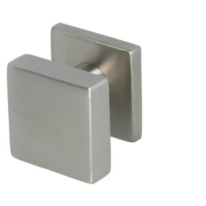 HDD Top Carre | Bouton de porte incliné | Inox – Image 2