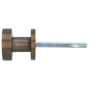 HDD Top Plat | Bouton de porte | Bronze mat – Image 2