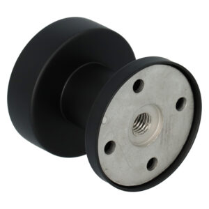 HDD Top Plat | Bouton de porte | Noir – Image 2