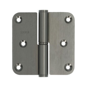 HDD Pro | Paumelle | Noir carbone | 80 x 80 mm