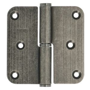 HDD Pro | Jeu de 3 paumelles | Vieil argent | 80 x 80 mm – Image 3