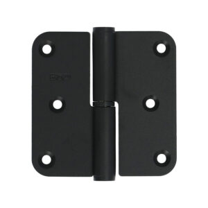 HDD Pro | Paumelle | Noir structuré | 80 x 80 mm