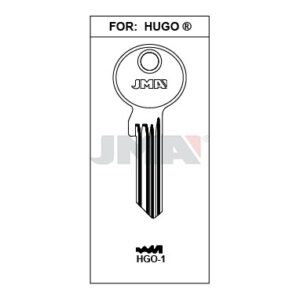 Ébauche de clé JMA HGO-1 – vue groupée