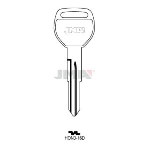 Ébauche de clé JMA HOND-16D