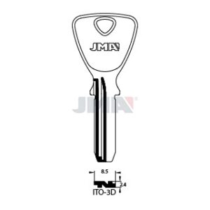 Ébauche de clé JMA ITO-3D