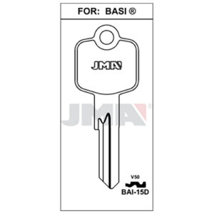 Ébauche de clé JMA BAI-15D – vue groupée