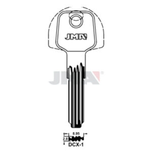 Ébauche de clé JMA DCX-1