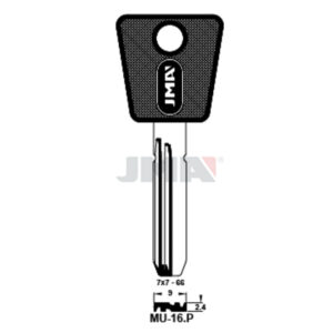 Ébauche de clé JMA MU-16.P