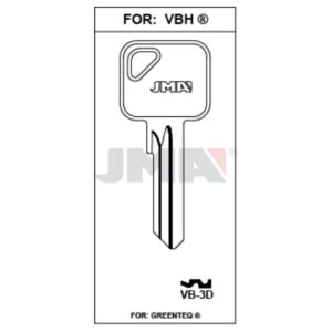 Ébauche de clé JMA VB-3D – vue groupée