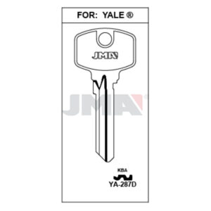 Ébauche de clé JMA YA-287D – vue groupée