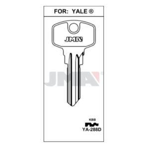 Ébauche de clé JMA YA-288D – vue groupée